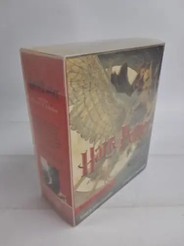 4 MC-Boxen Harry Potter gelesen von Stephen Fry (englisch), J. K. Rowling