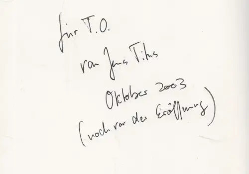 Ausstellungskatalog: Jens Titus Freitag. Clemens Lukas, 2003, Campus Galerie