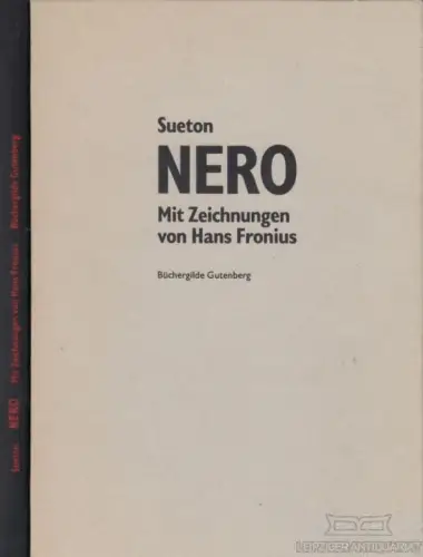 Buch: Nero, Suetonius Tranquillus, Gaius. 1996, Büchergilde Gutenberg