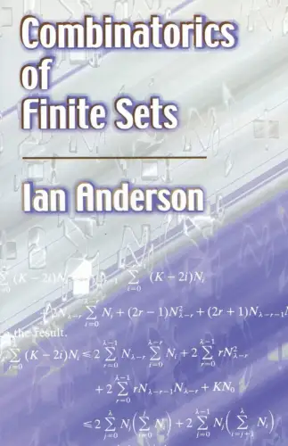 Buch: Combinatorics of Finite Sets, Anderson, Ian, 2002, Dover Publications
