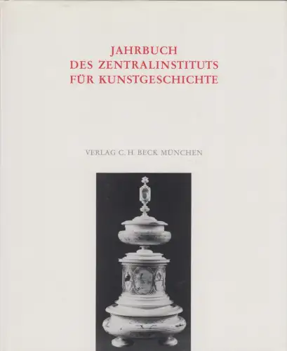 Buch: Jahrbuch des Zentralinstituts für Kunstgeschichte, Bd. 1, 1985, C. H. Beck
