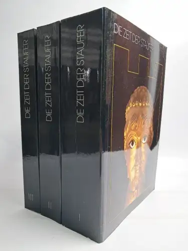 Buch: Die Zeit der Staufer I-III, Reiner Haussherr, 1977, Landesmuseum, 3 Bände