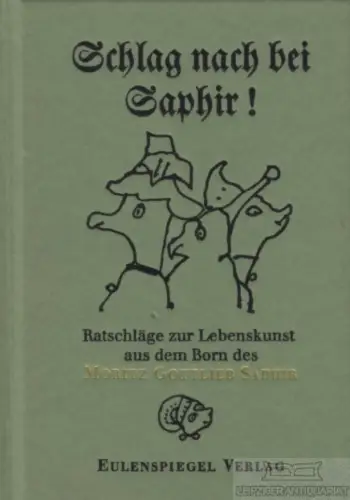 Buch: Schlag nach bei Saphir, Püschel, Walter. 1995, Eulenspiegel Verlag
