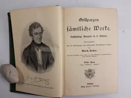 Buch: Franz Grillparzer sämtliche Werke, 16 in 4 Bänden, Max Hesses Verlag