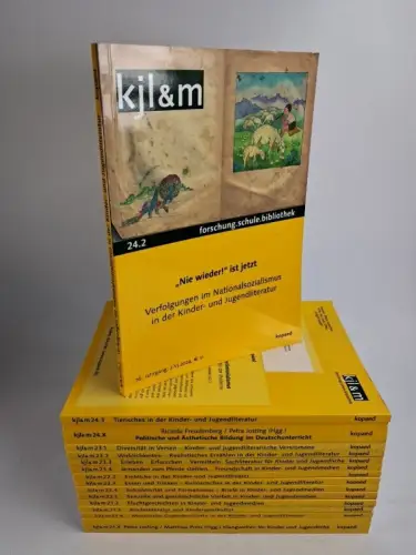 15 Bände kjl&m, AG Jugendliteratur und Medien, kopaed Verlag