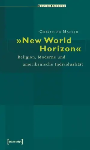 Buch: New World Horizon, Matter, Christine, 2007, transcript Verlag, signiert