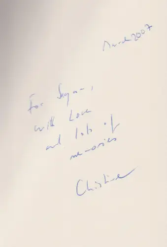 Buch: New World Horizon, Matter, Christine, 2007, transcript Verlag, signiert