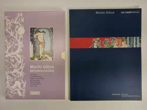 10 Bücher Moritz Götze: Station zu Station; C'est moi; Plakate; Skorbut; Scapa..