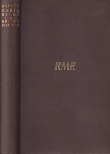 Buch: Briefe aus den Jahren 1941 bis 1921, Rilke, Rainer Maria, 1937, Insel