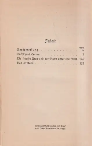 Buch: Onkelchens Traum und andere Humoresken, F. M. Dostojewskij, 1920, Piper