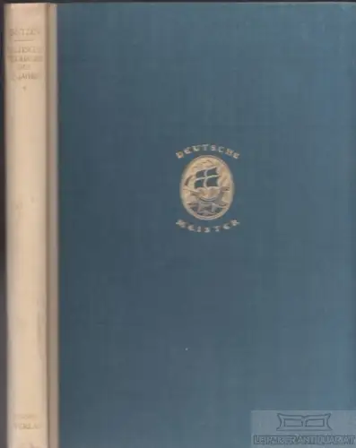 Buch: Deutsche Bildhauer des 13. Jahrhunderts, Jantzen, Hans. Deutsche Meister