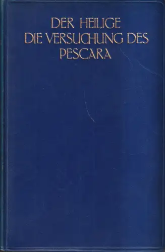 Buch: Der Heilige / Die Versuchung des Pescara, Conrad Ferdinand Meyer, Knaur