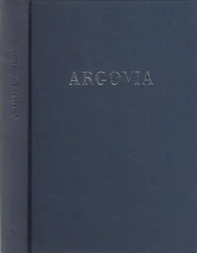 Buch: Argovia Band 97 / 1985, Verlag Sauerländer, gebraucht, sehr gut
