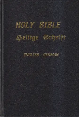 Biblia: Holy Bible - Heilige Schrift, 1999, Abana Books, englisch / deutsch