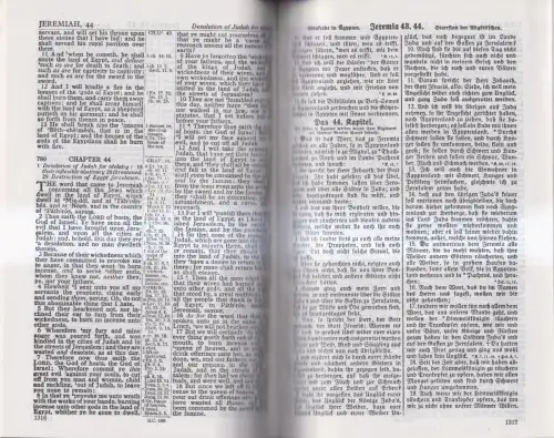 Biblia: Holy Bible - Heilige Schrift, 1999, Abana Books, englisch / deutsch