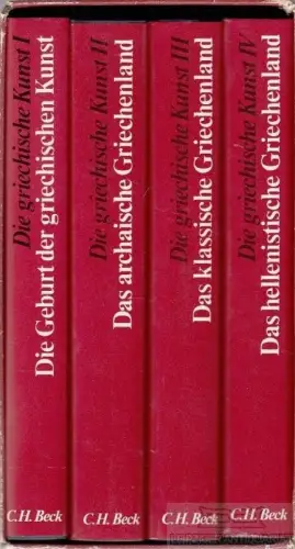 Buch: Die Geburt der griechischen Kunst, Demargne, Pierre. 4 Bände, 1977