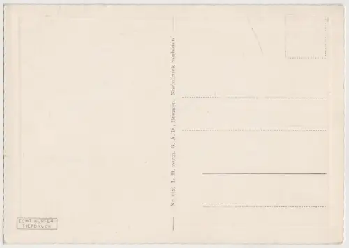 AK Bremen. Rathaus, L. H., Bremen, Postkarte, Ansichtskarte, ungelaufen