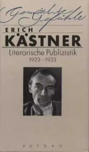 Buch: Gemischte Gefühle, Kästner, Erich. 2 Bände, 1989, Aufbau Verlag