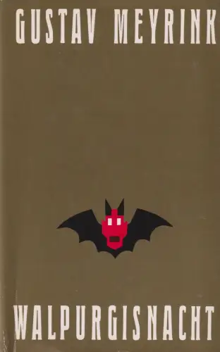 Buch: Walpurgisnacht, Meyrink, Gustav. 1987, Verlag der Nation, gebraucht, gut