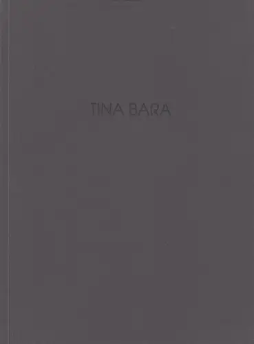 Buch: Tina Bara - Zwischen Haut und Haaren, 30 Fotografien, 1992, Galerie Lang
