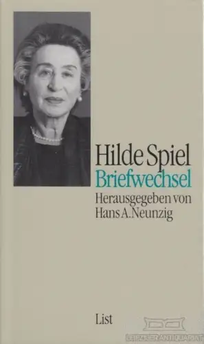 Buch: Briefwechsel, Spiel, Hilde. 1995, Paul List Verlag, gebraucht, gut