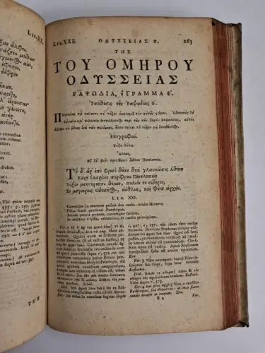Buch: Homeru Hapanta h. e. Homeri opera omnia, 3, Homerus, 1760, G. Th. Georgi