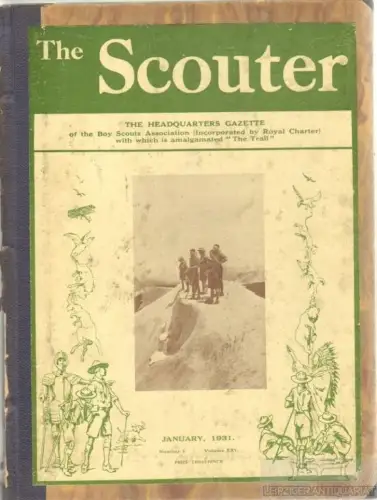 The Scouter, Volume XXV, 1931. 1931, The Boy Scouts Association, gebraucht, gut