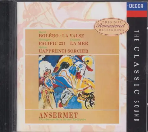 CD: Ernest Ansermet, Ravel. Honegger. Dukas. Debussy, 1995, Decca Records