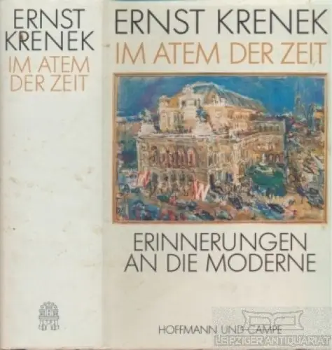 Buch: Im Atem der Zeit, Krenek, Ernst. 1998, Hoffmann und Campe Verlag