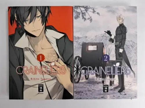 Manga: Graineliers 1+2, Rihito Takarai, Egmont Manga, 2 Bände, Fantasy, wie neu!
