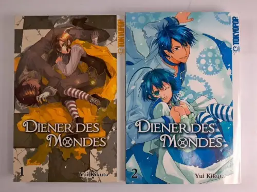 Manga: Diener des Mondes 1+2, Yui Kikuta, Tokyopop, 2 Bände, Fantasy, wie neu!