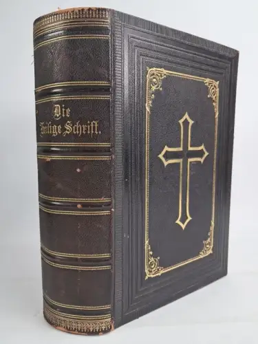Biblia: Die Bibel, Martin Luther, 1894, Canstein'sche Bibel-Anstalt, Halle