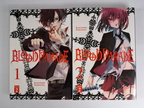 Manga: Blood Parade 1+2, Kazuyoshi Karasawa, Egmont Manga, 2 Bände, Fantasy