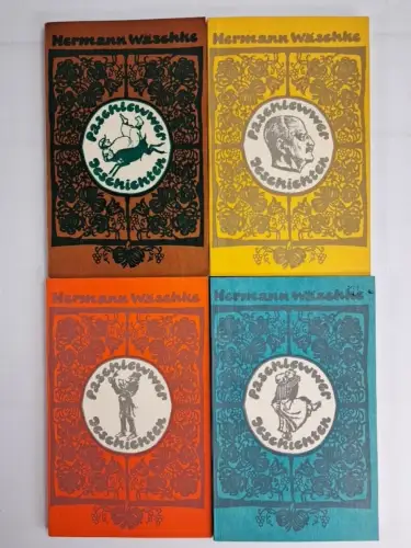 Buch: Paschlewwer Geschichten 1-4, Hermann Wäschke, 1977 ff, Heimatmuseum Köthen