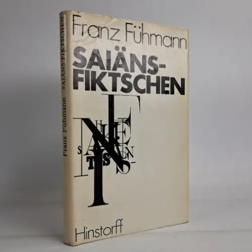 Buch: Saiäns-fiktschen. Franz Fühmann, 1981, Hinstorff, signierte Erstausgabe!