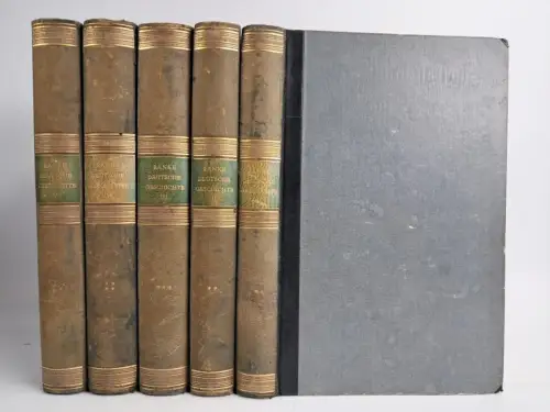 Buch: Deutsche Geschichte im Zeitalter der Reformation 1-5, Leopold Ranke, 1924