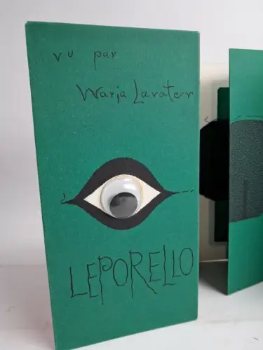 Leporello: Warja Laveter - Leporello, 1982, J. C. Müller Verlag, signiert!