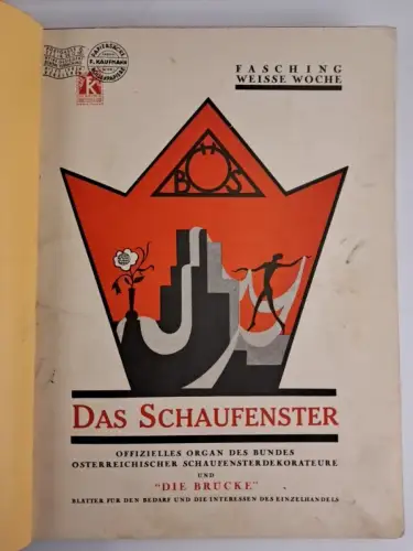 12 Hefte Das Schaufenster II. Jahrgang 1929, Heft 1-6, 8-12 + Sonderheft