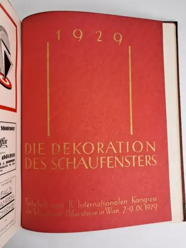 12 Hefte Das Schaufenster II. Jahrgang 1929, Heft 1-6, 8-12 + Sonderheft
