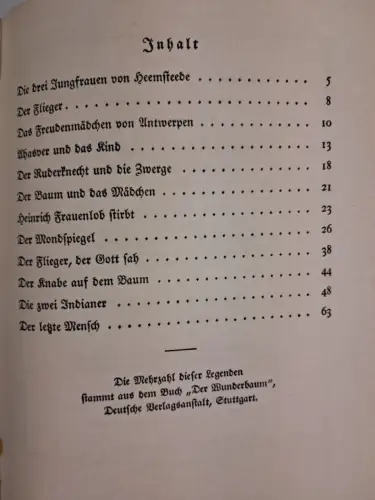 Insel-Bücherei 410: Der kleine Wunderbaum, Wilhelm Schmidtbonn - Rarität!