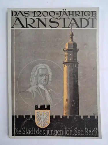 Buch: Das schöne Arnstadt - Führer durch die Stadt und ihre Umgebung, 1935