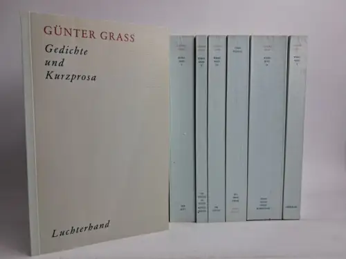 Buch: Günter Grass - Werkausgabe in zehn Bänden, 1987, Luchterhand Verlag
