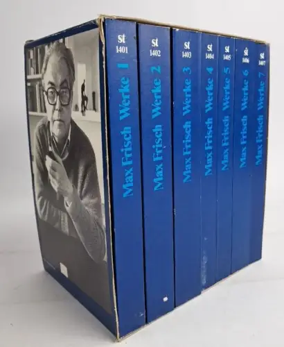 Buch: Max Frisch - Gesammelte Werke in zeitlicher Folge, 7 Bände, 1991, Suhrkamp