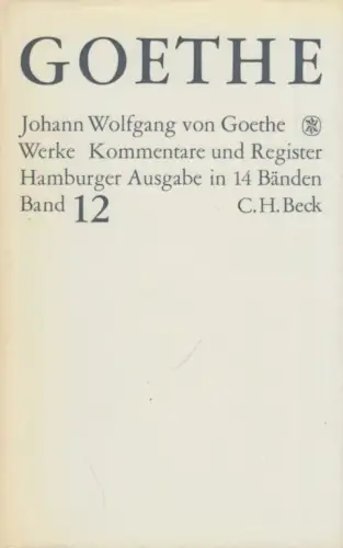 Buch: Schriften zur Kunst und Literatur, Maximen und Reflexionen, Goethe. 1978