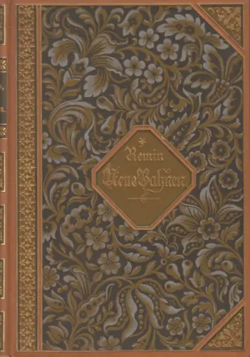 Buch: Neue Bahnen, Vaterländischer Roman, Remin, Ernst, 1894, Velhagen & Klasing