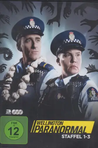 DVD-Box: Wellington Paranormal - Staffel 1-3, 2018. Leonine, 3 DVDs, sehr gut