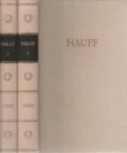 Buch: Hauffs Werke in zwei Bänden, Hauff, Wilhelm. 2 Bände, 1967, Aufbau Verlag