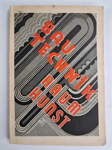 Buch: Handbuch der Bautechnik und Raumkunst, um 1930, E. Unselt, Branchenbuch