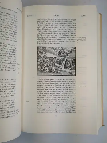 Buch: Die gantze Heilige Schrifft Deudsch, Luther, Martin. 2 Bände, 1972, WBG
