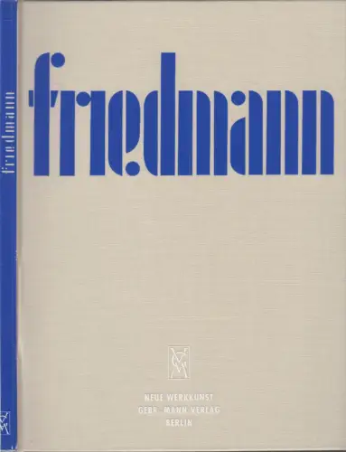 Buch: Robert Friedmann. Eulenberg, 2000, Gebr. Mann Verlag, gebraucht, sehr gut